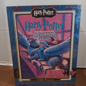Harry Potter The Prisoner of Azkaban 1000-Piece Puzzle - Pink & Blue Artwork